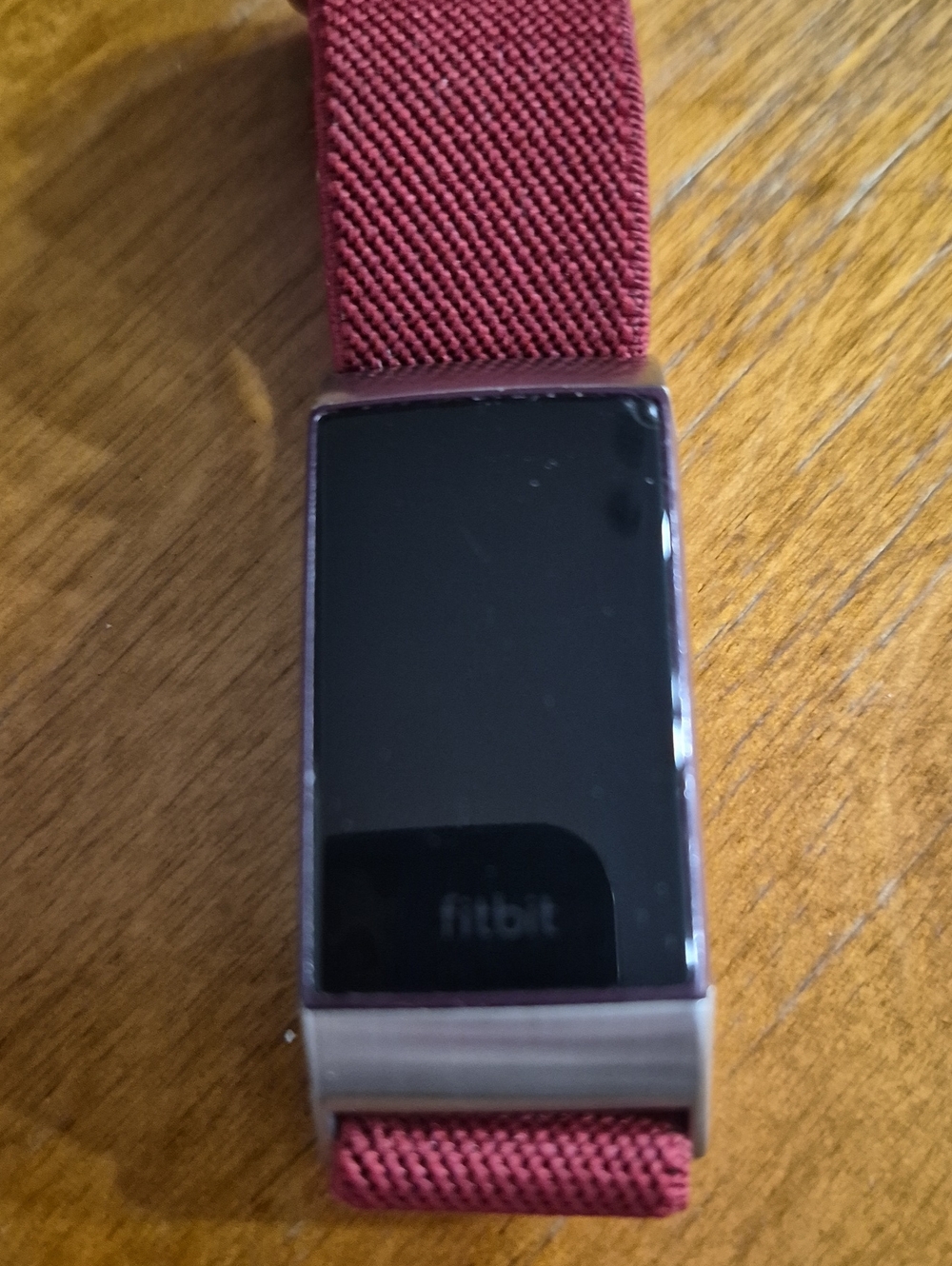 Fitbit Charge Series Burgundy Fitness Tracker with Burgundy Band